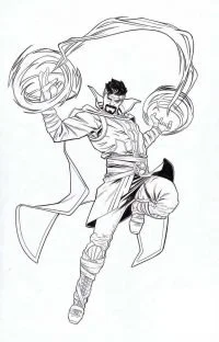 Doctor Strange Coloring Pages 20