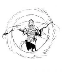 Doctor Strange Coloring Pages 23