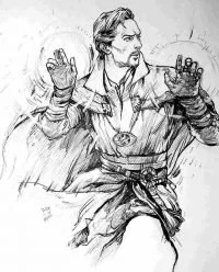 Doctor Strange Coloring Pages 25