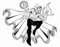 Doctor Strange II Coloring Pages 19