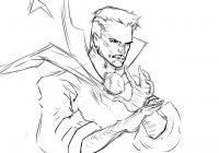 Doctor Strange II Coloring Pages 27