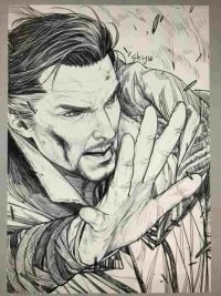 Doctor Strange II Coloring Pages 36