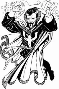 Doctor Strange II Coloring Pages 41