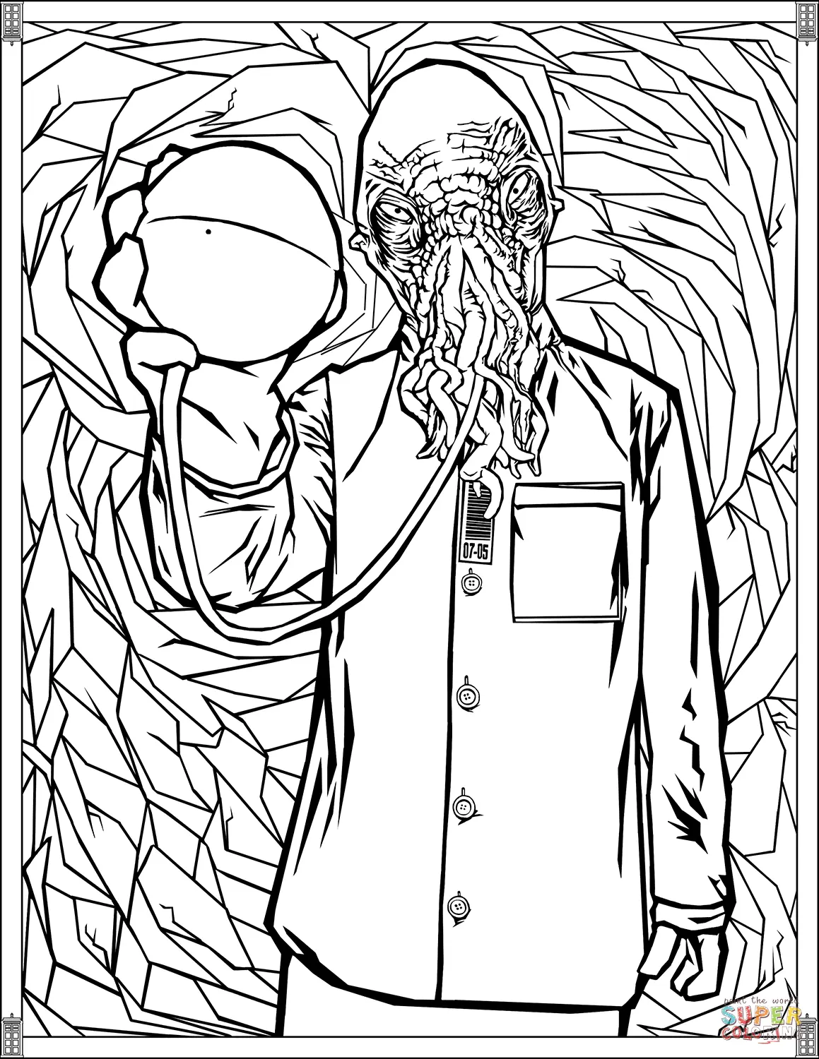 Doctor Who coloring pages 5