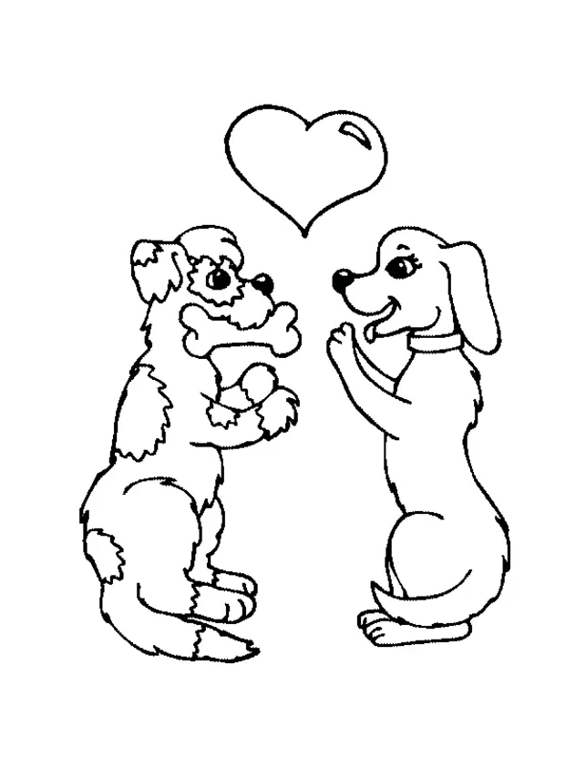 Perros Para Colorear 25