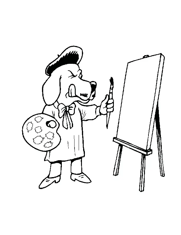 Perros Para Colorear 60