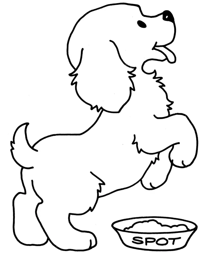 Perros Para Colorear 9