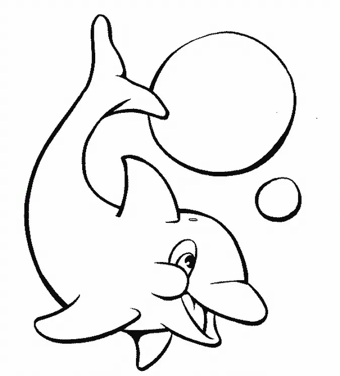 Dolphin Coloring Pages 101