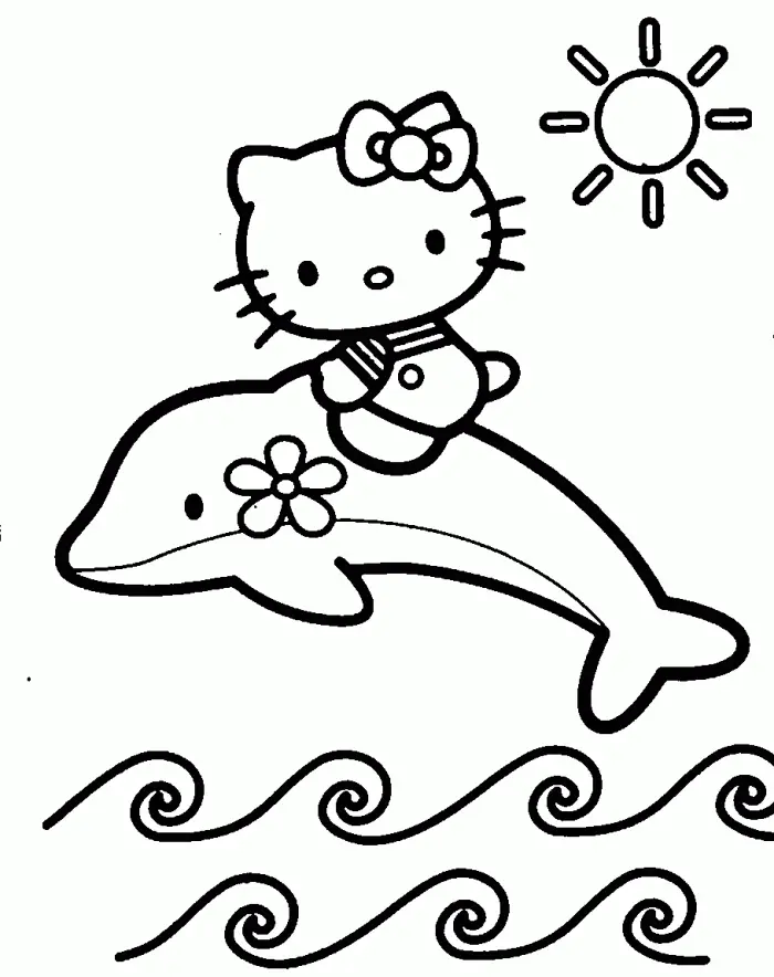 Dolphin Coloring Pages 74