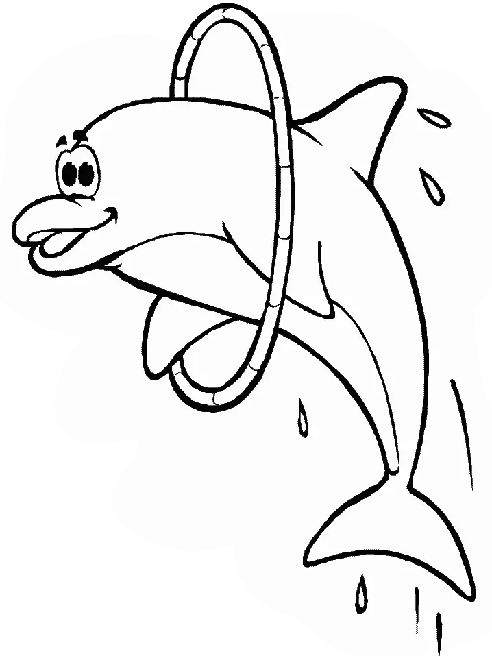 Dolphin Coloring Pages 79