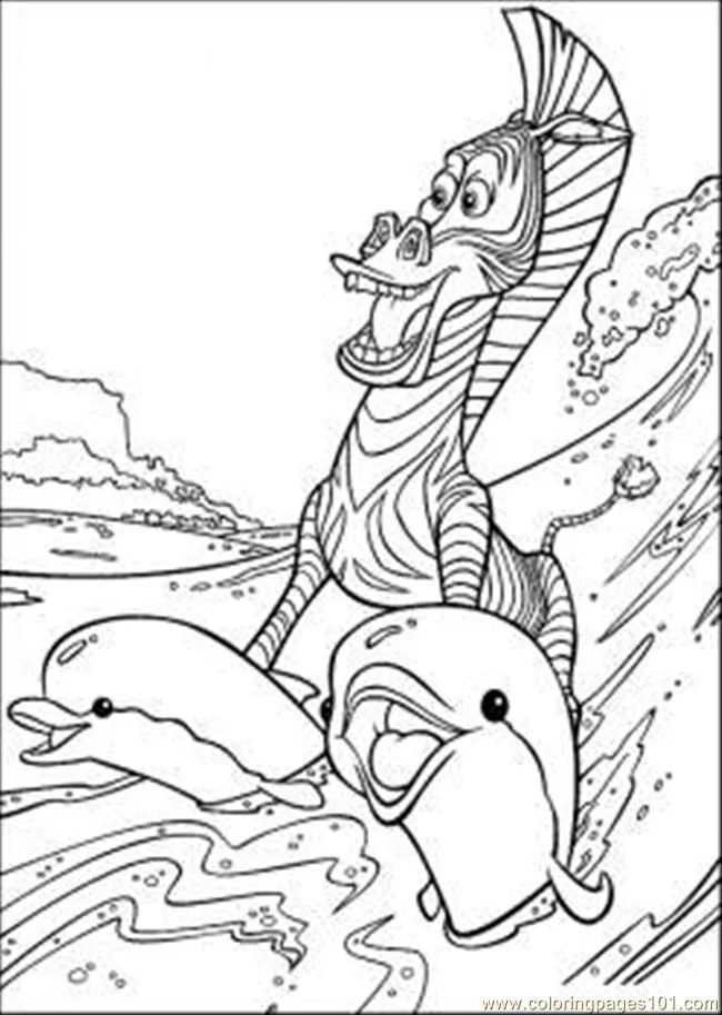 Dolphin Coloring Pages 84