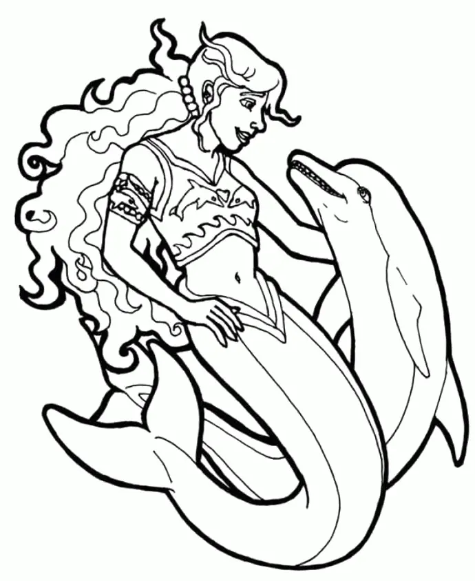 Dolphin Coloring Pages 94
