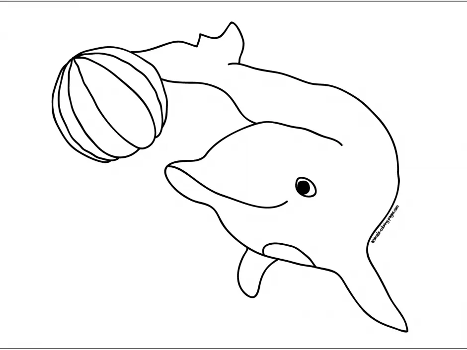 Dolphin Coloring Pages 98