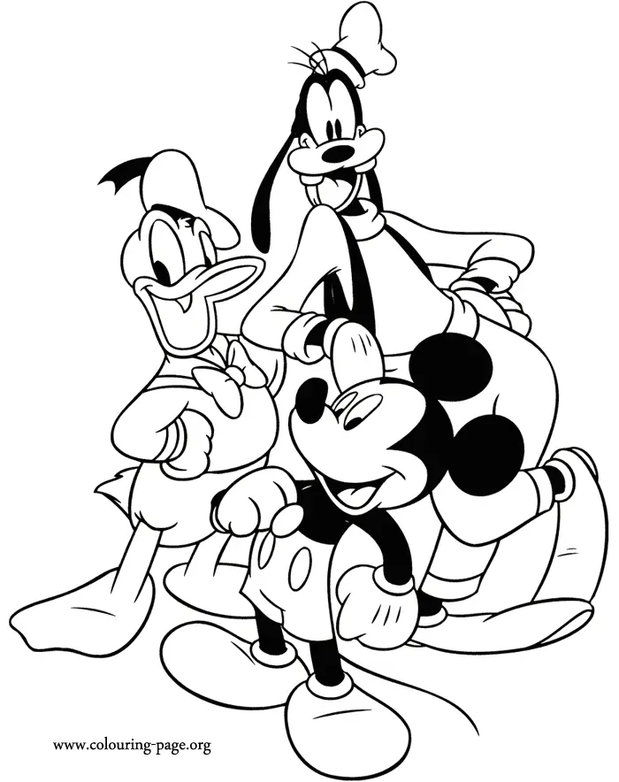 Donald Duck Coloring Pages 22