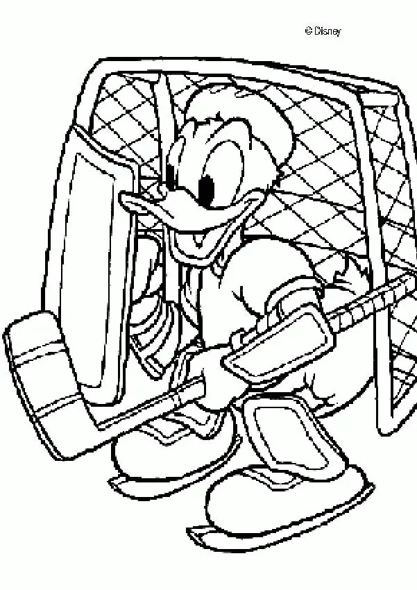 Donald Duck Coloring Pages 35