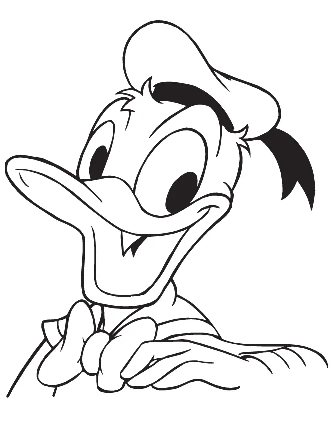 Donald Duck Coloring Pages 37