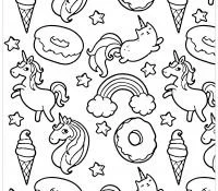 Donut Coloring Pages 27