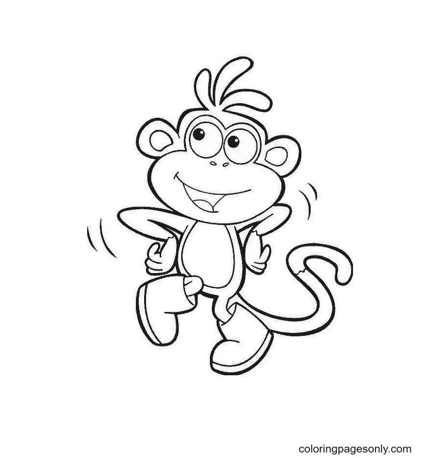 Dora The Explorer Coloring Pages 25