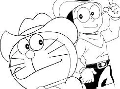 Doraemon Para Colorear 10