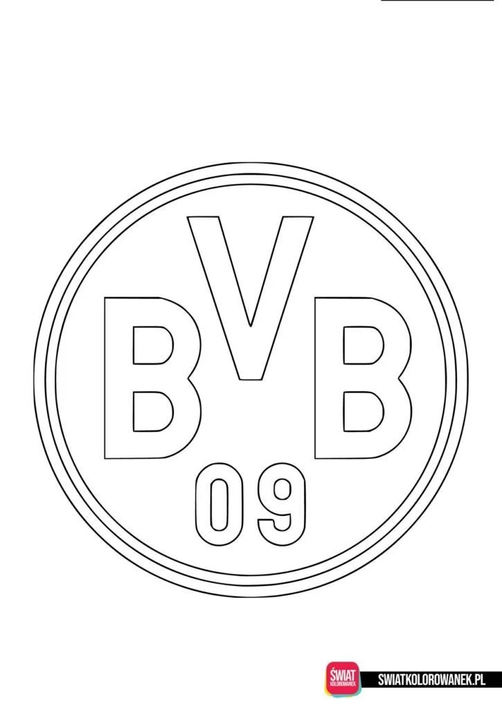 Dortmund Para Colorir 2