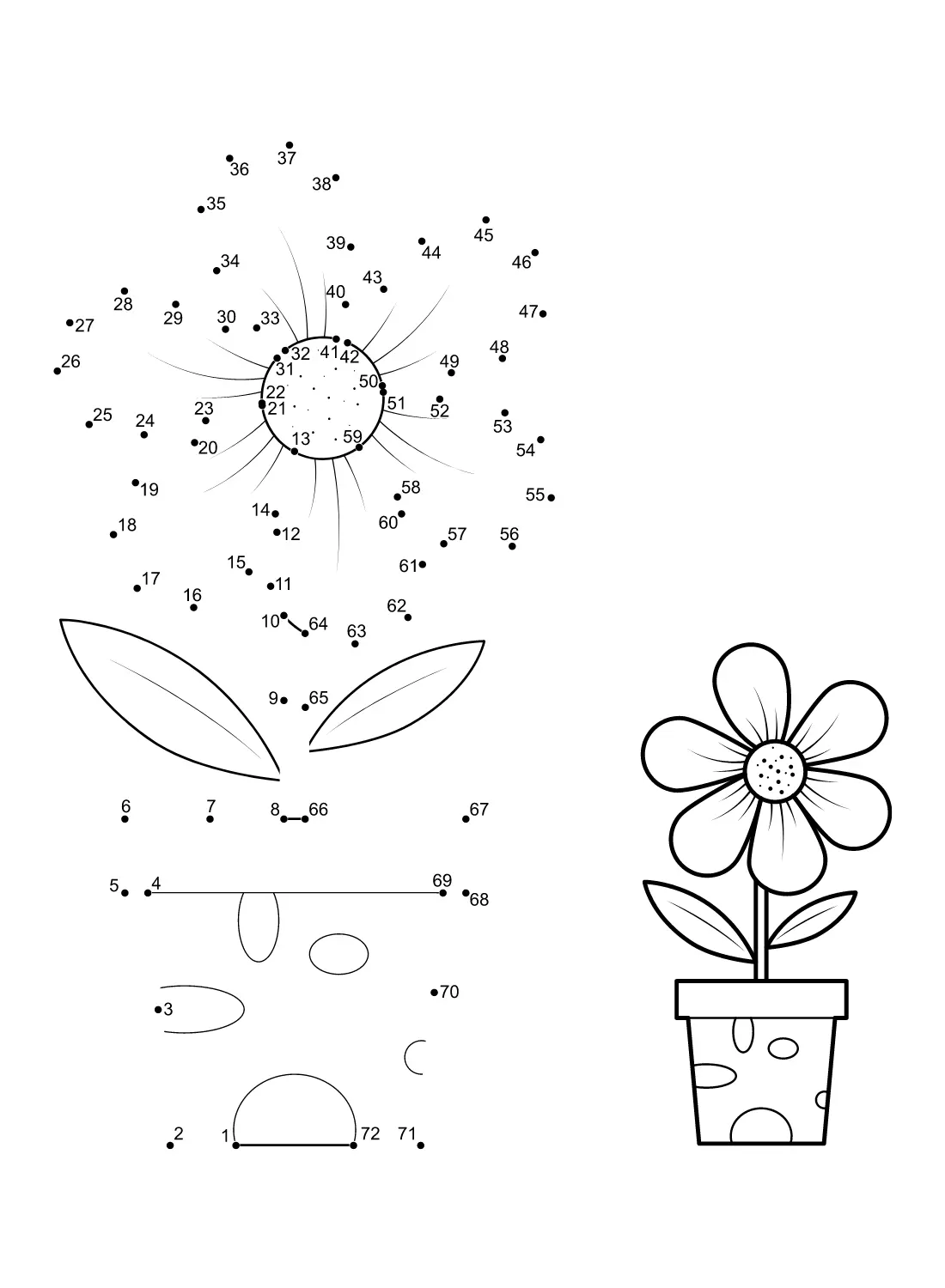 Desenhos de Ponto A Ponto Para Colorir 10