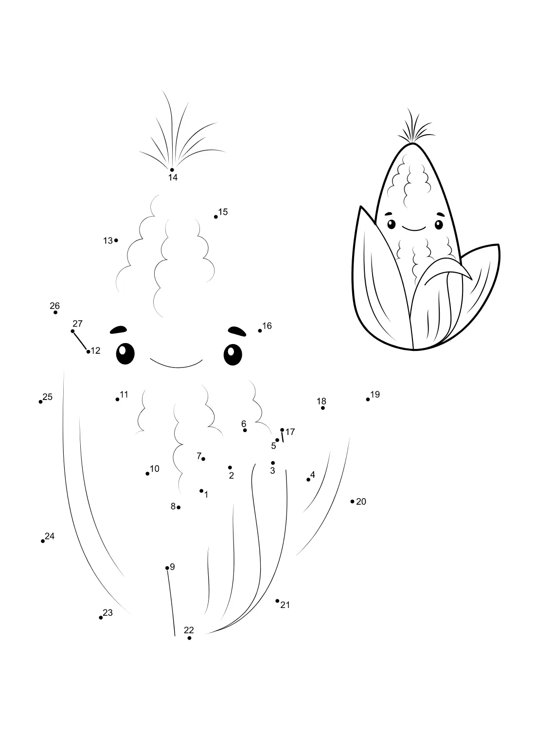 Desenhos de Ponto A Ponto Para Colorir 13
