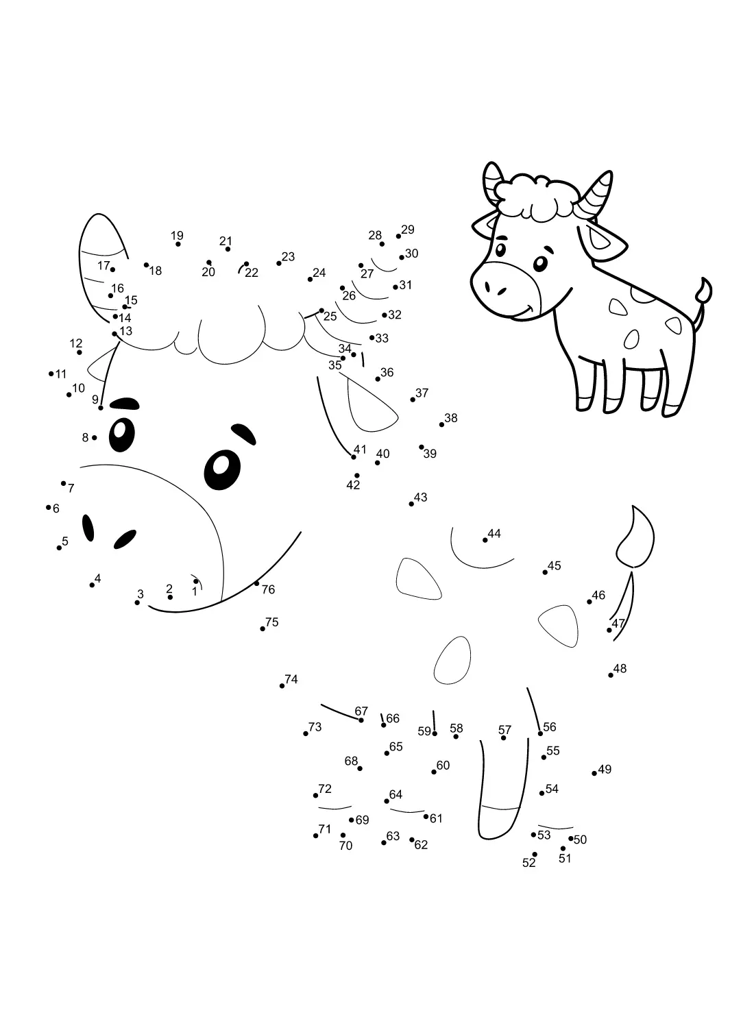 Desenhos de Ponto A Ponto Para Colorir 19