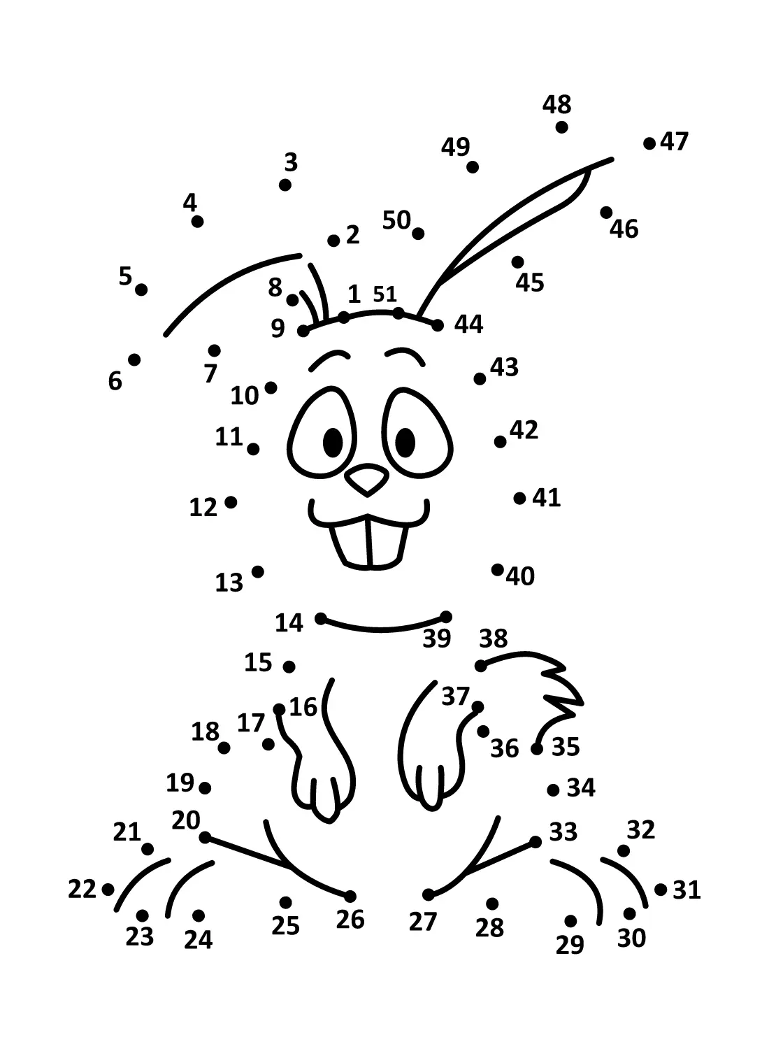 Desenhos de Ponto A Ponto Para Colorir 26