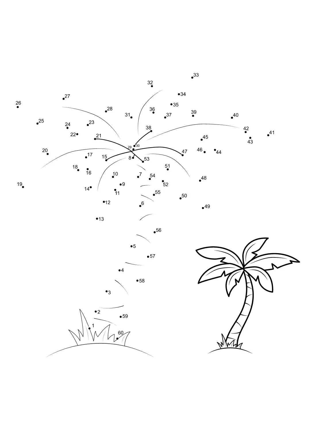 Desenhos de Ponto A Ponto Para Colorir 8