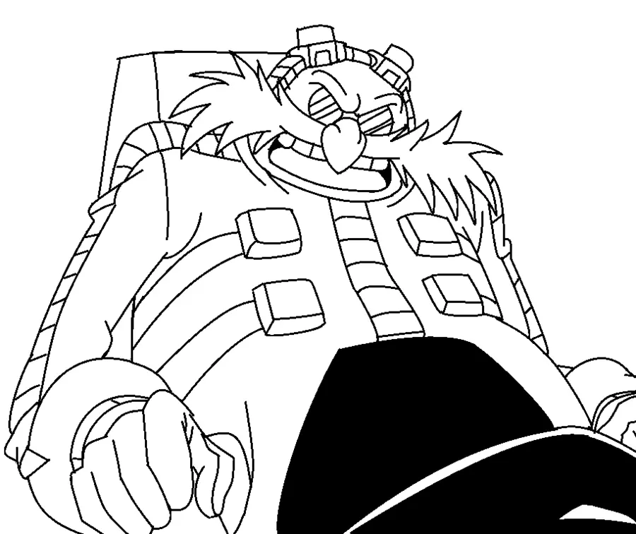 Del Dr Eggman Para Colorear 15