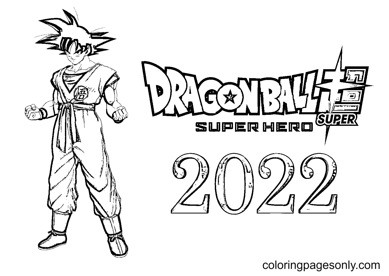 Dragon Ball Super Super Hero Ausmalbilder 6
