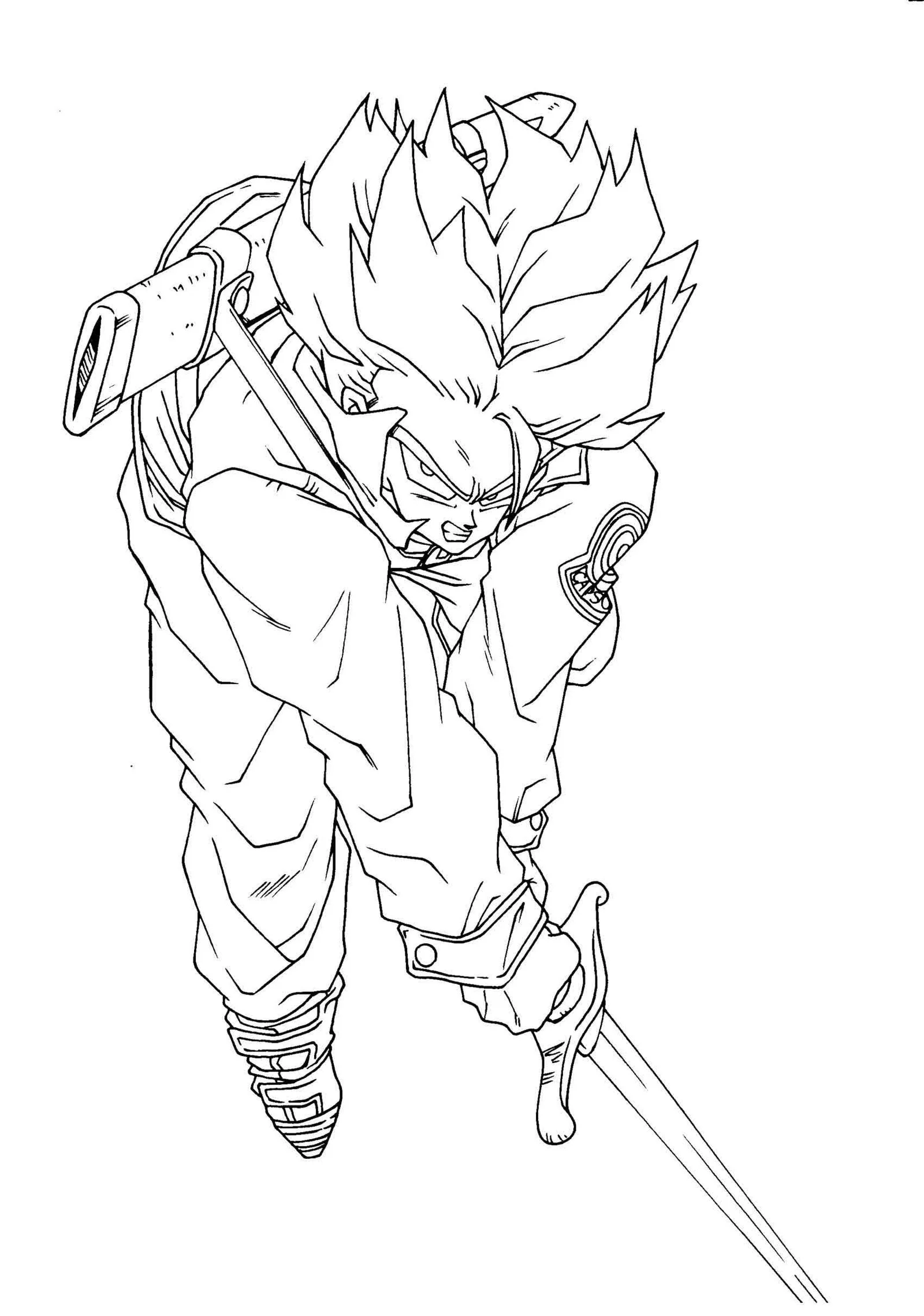 Dragon Ball Z Coloring Pages 20