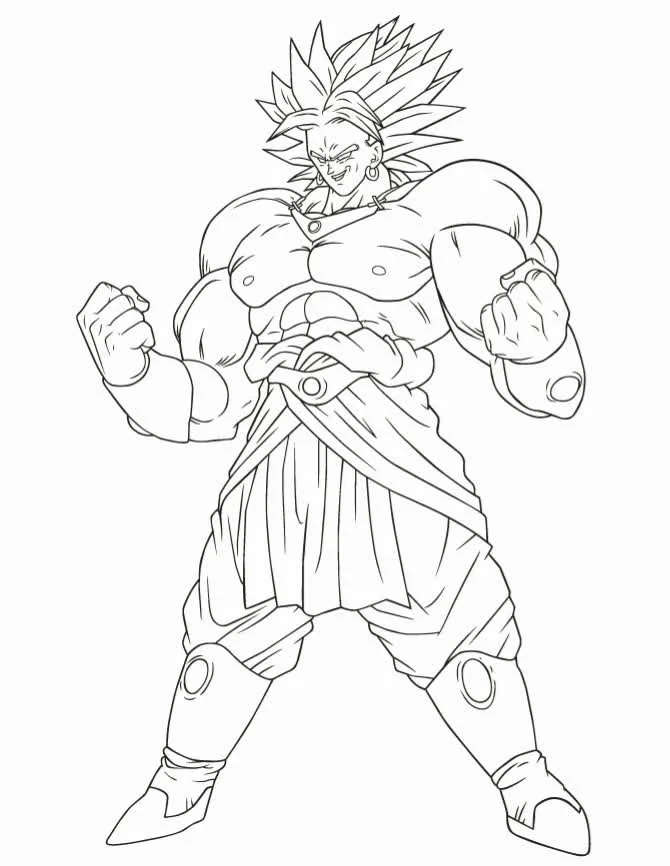 Dragon Ball Z Coloring Pages 26