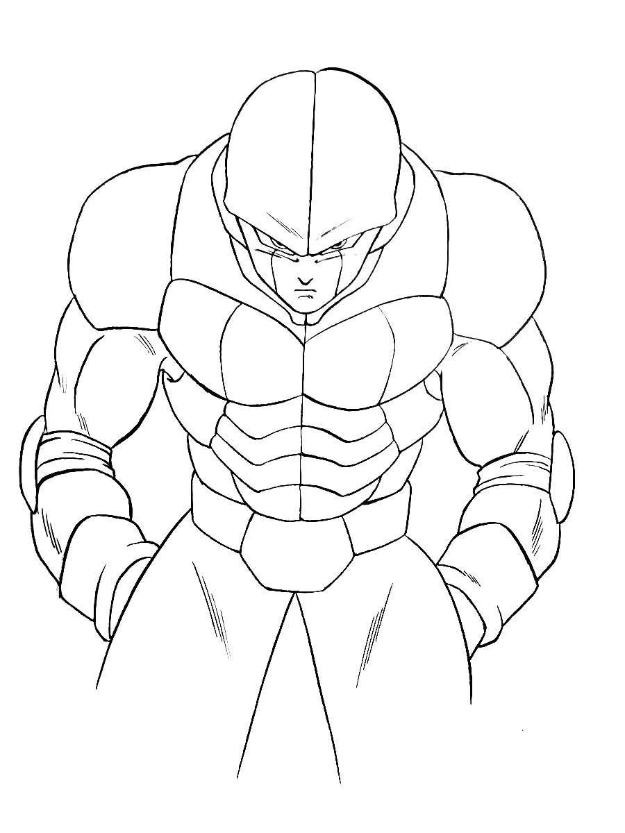 Dragon Ball Z Coloring Pages 4
