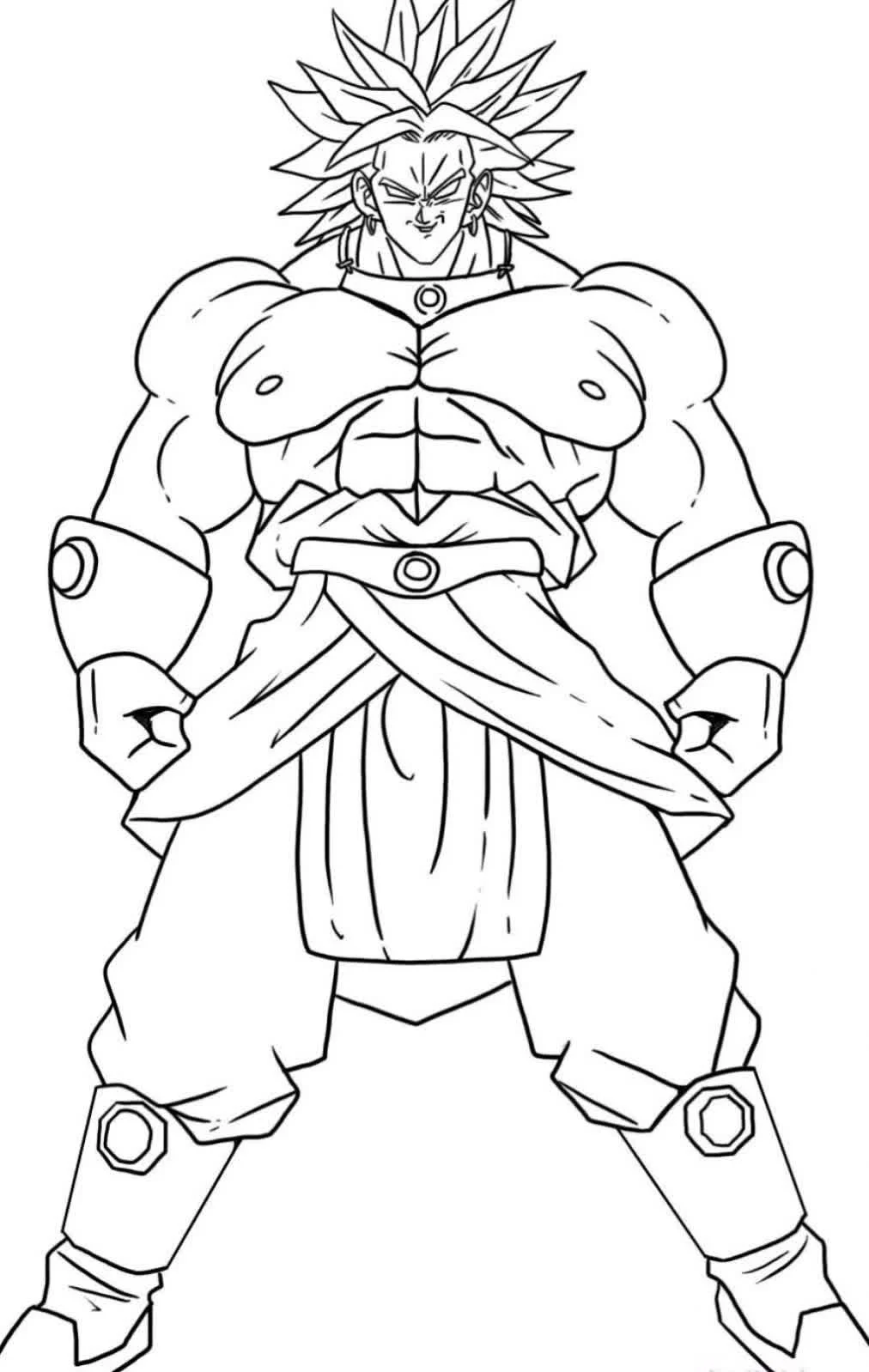 Dragon Ball Z Coloring Pages 43