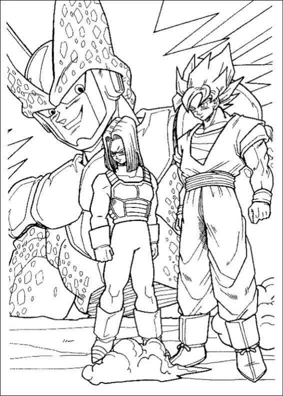Dragon Ball Z Coloring Pages 50