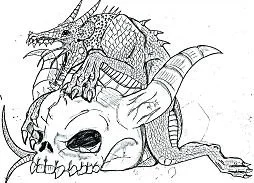 Dragon Coloring Pages 22