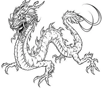 Dragon Coloring Pages 26