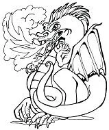 Dragon Coloring Pages 34