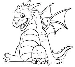 Dragon Coloring Pages 47