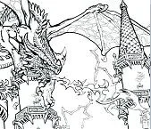 Dragon Coloring Pages 48