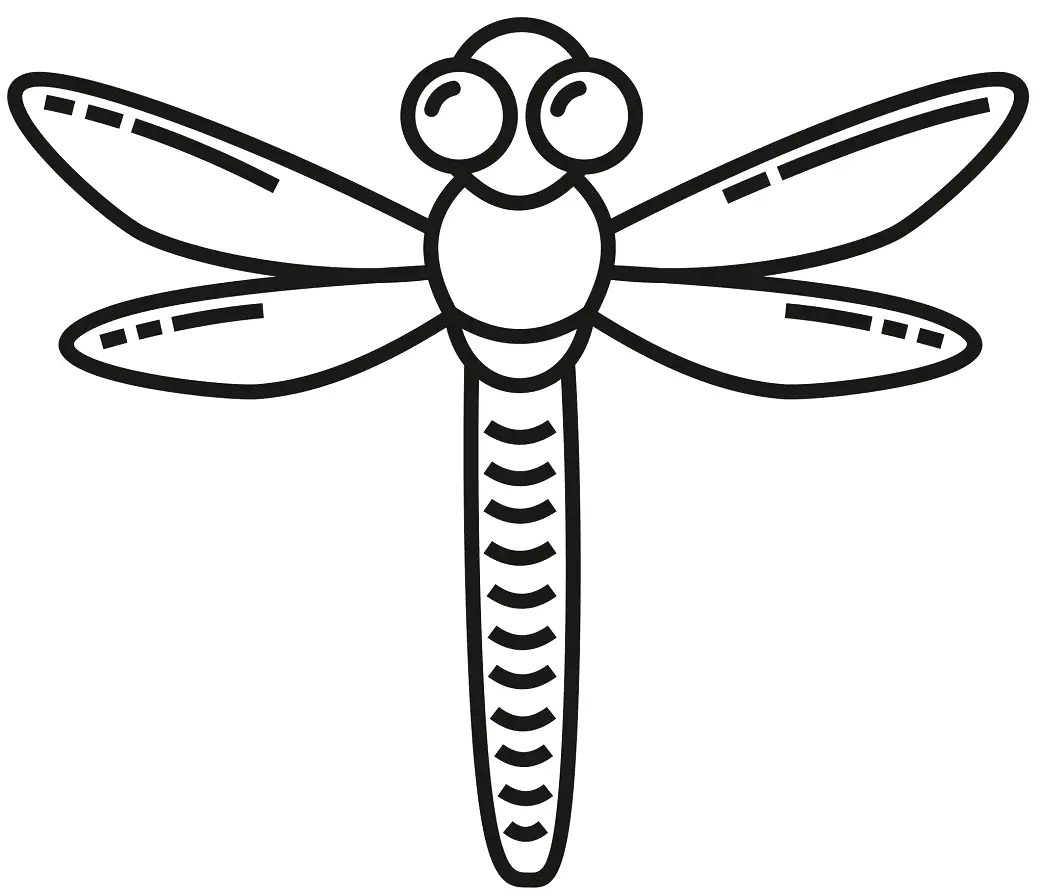 Libellen Ausmalbilder 2