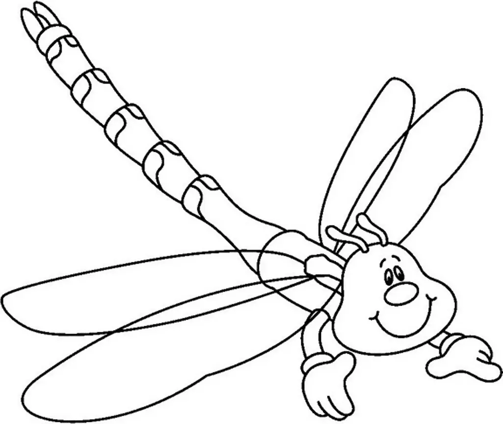 Libellen Ausmalbilder 20