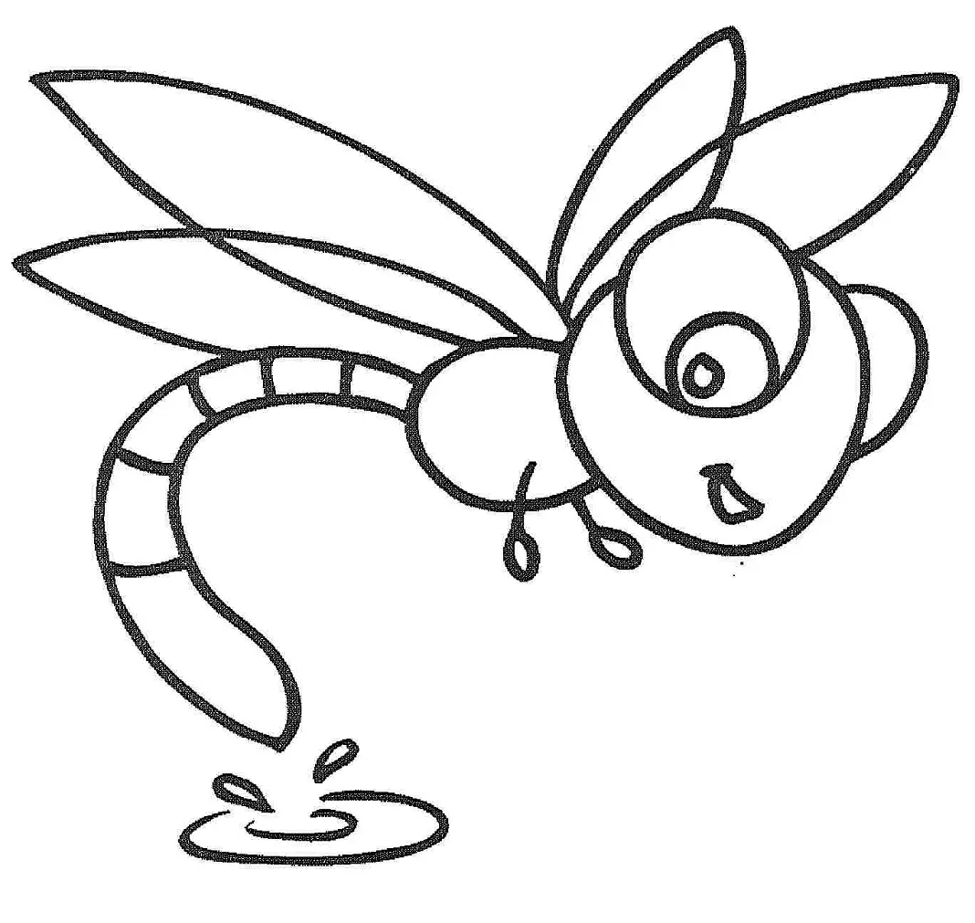 Libellen Ausmalbilder 8