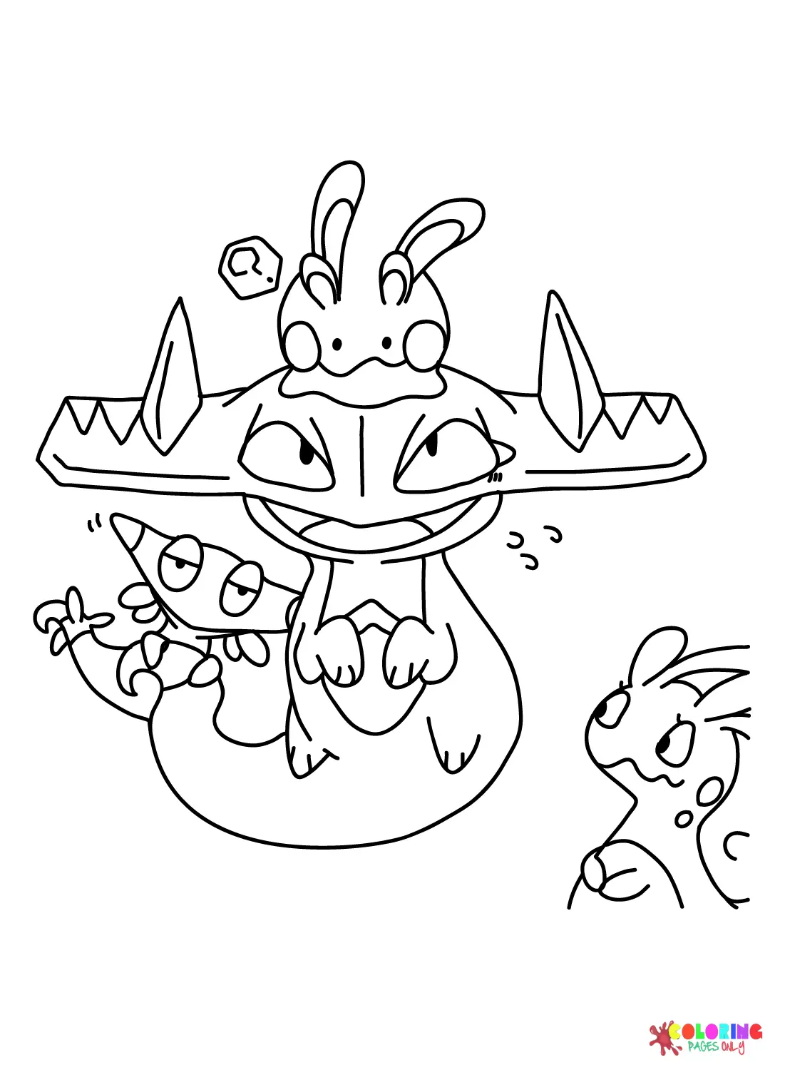 Drakloak Coloring Pages 16