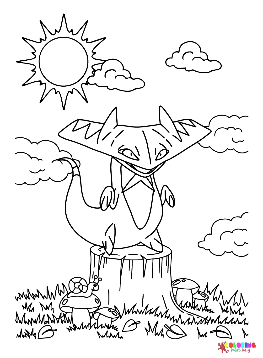 Drakloak Coloring Pages 2