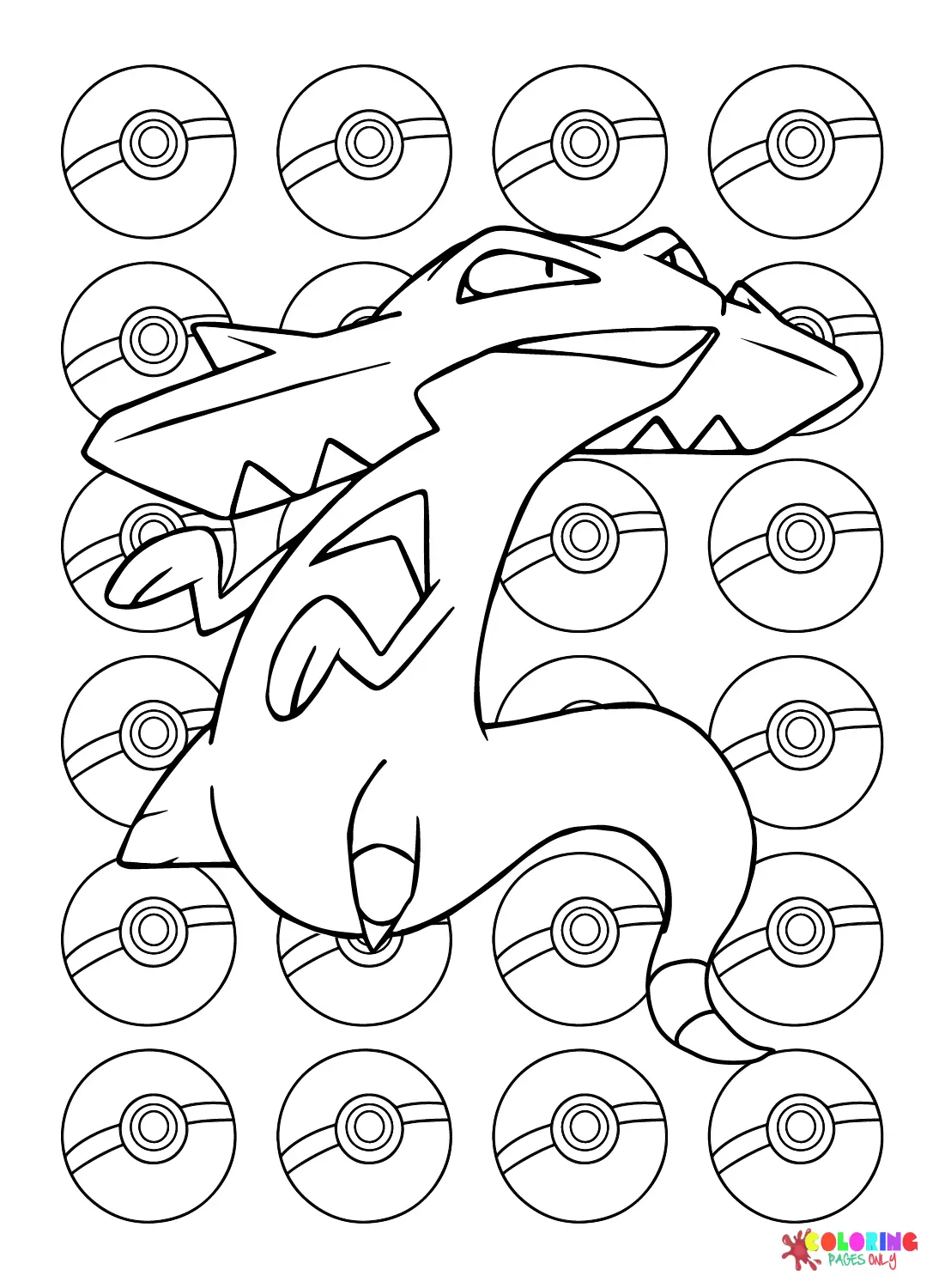 Drakloak Coloring Pages 8