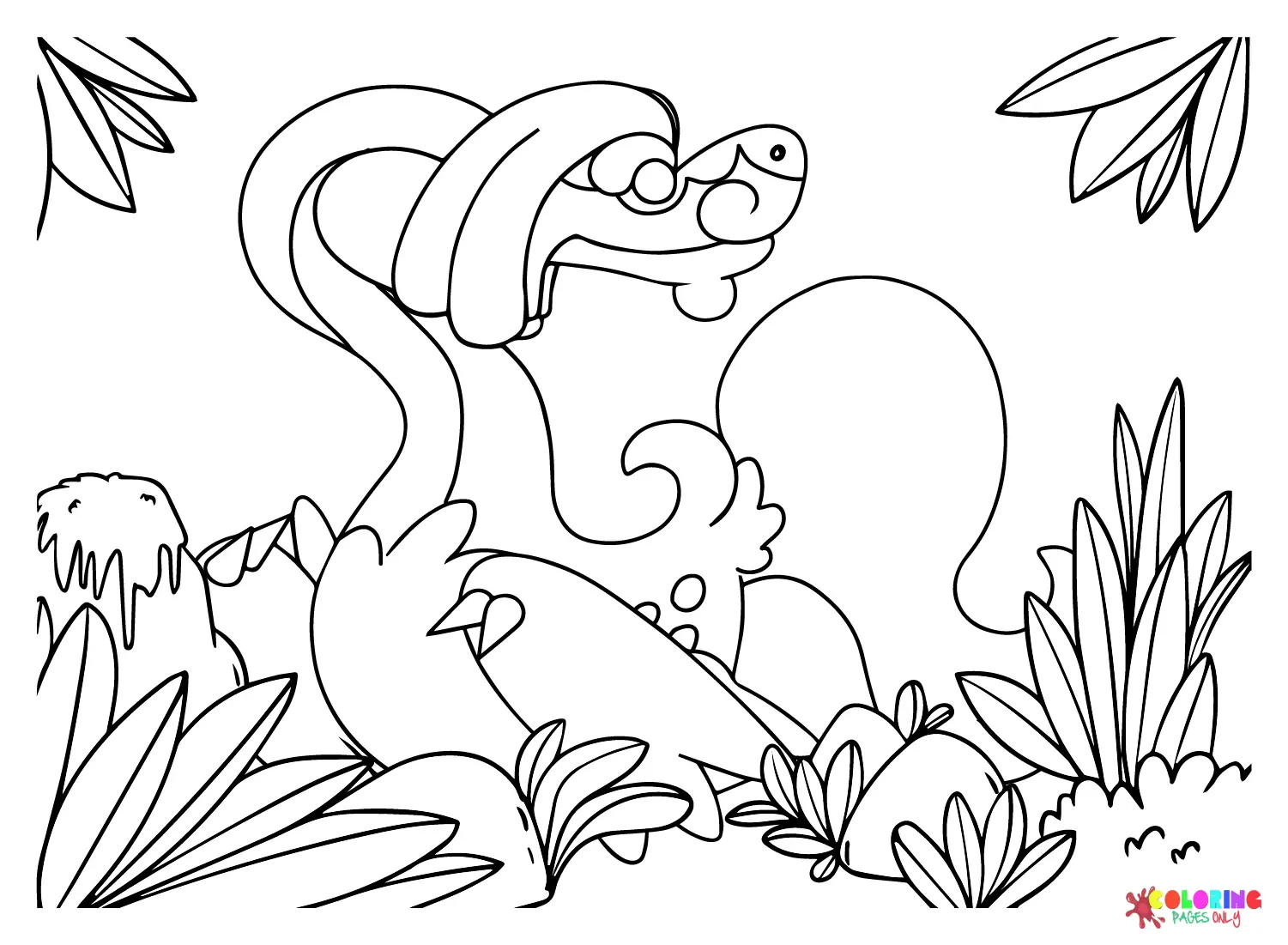 Drampa Para Colorear