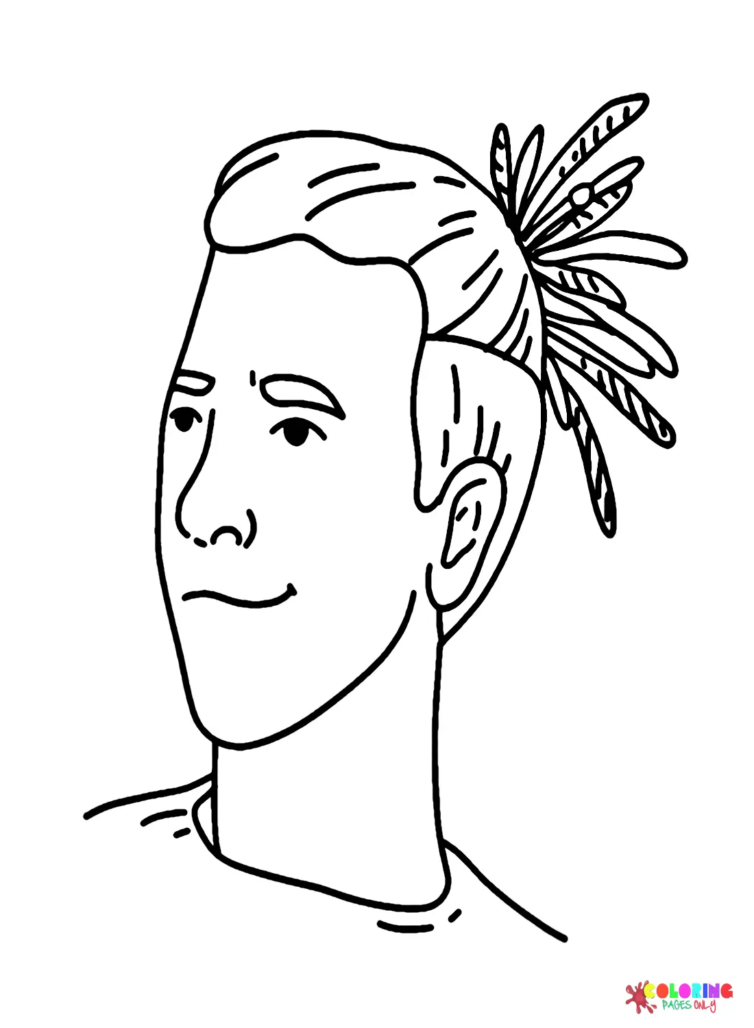Dreadlocks Para Colorear 12