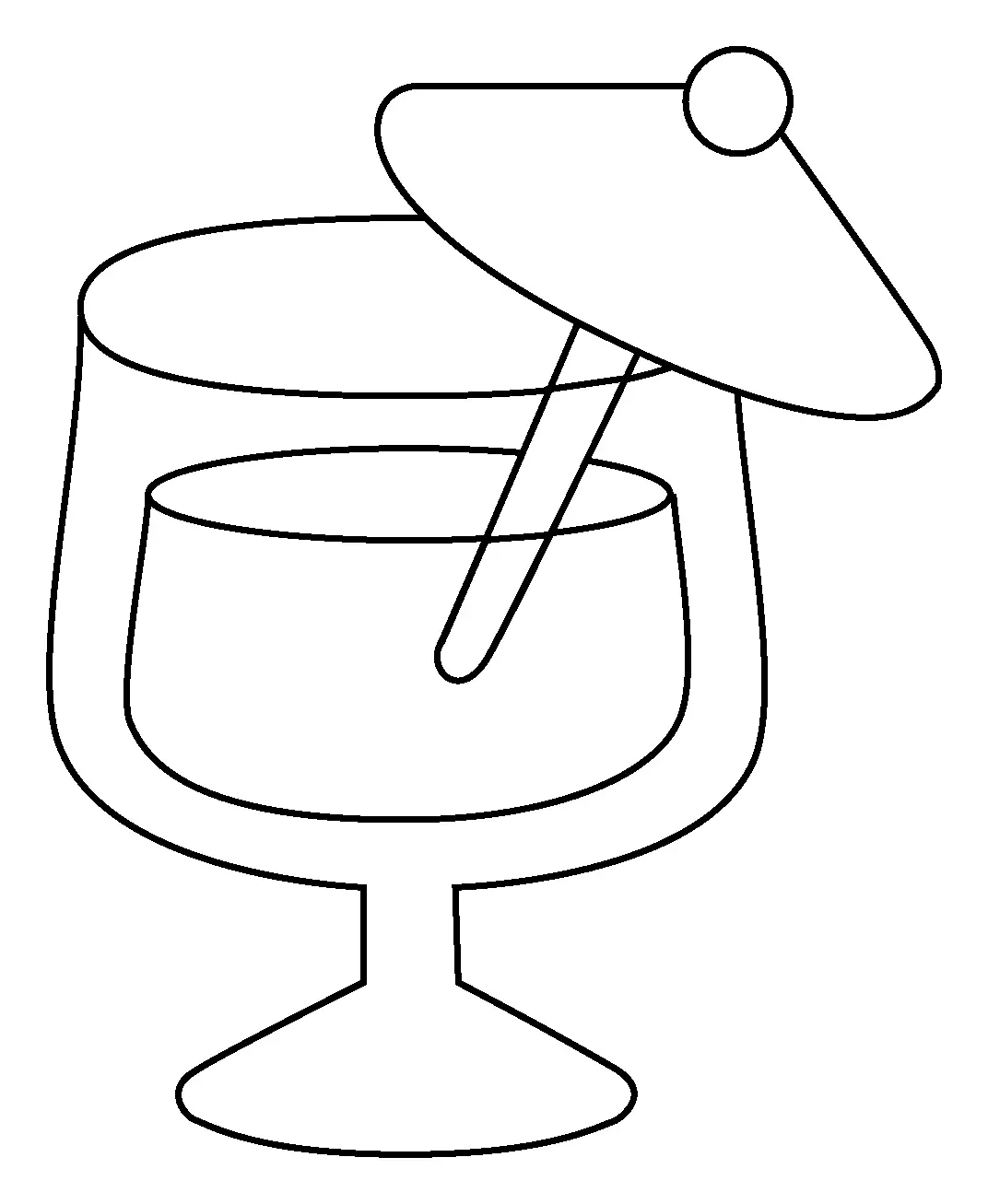 Getranke Ausmalbilder 1
